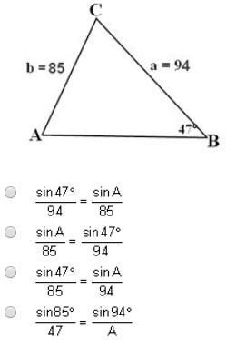 Write an equation that could be used to find the measure of angle A-example-1