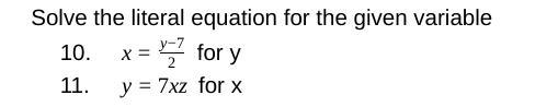 Solve the literal equation of the given variable (picture is included below)-example-1