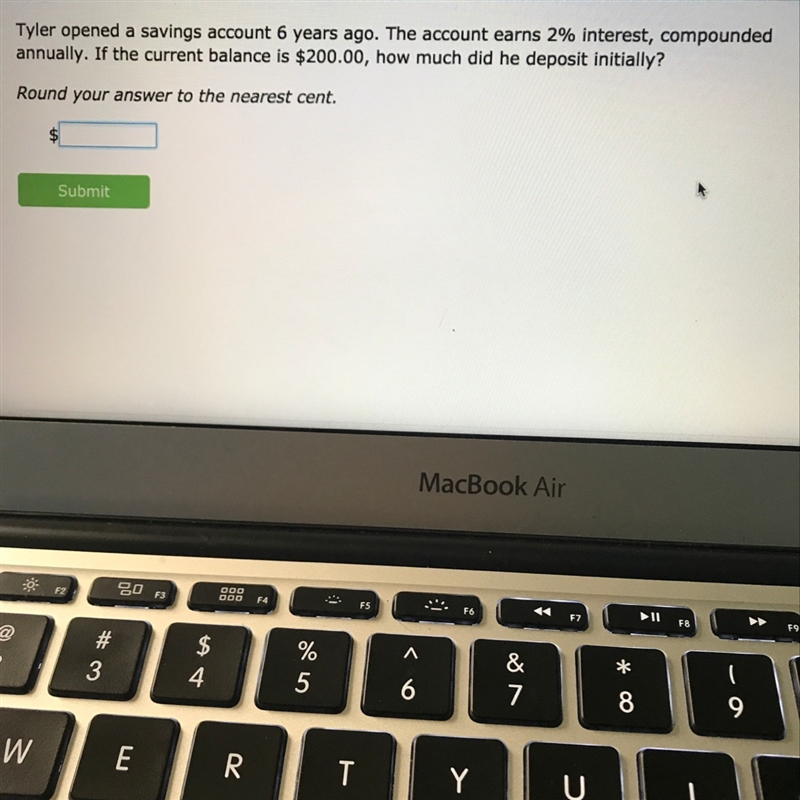 How do I work this problem out using the equation A=Pe^rt-example-1