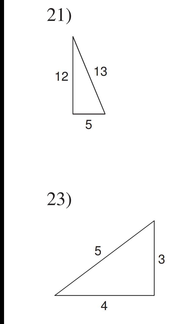 Do the following lengths form a right triangle?-example-1