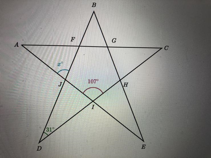 What is the measure of angle x-example-1