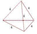 Find the total area the regular pyramid.-example-1