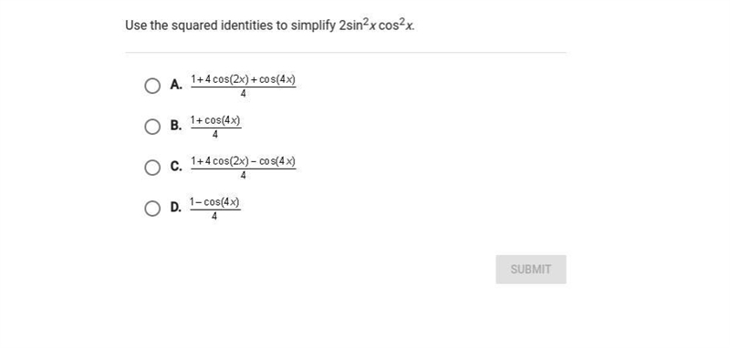 98 POINTS! QUESTION + ANSWERS IN PHOTO! Use squared identities to simplify the following-example-1