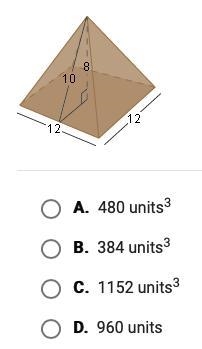 Find the volume of the pyramid below-example-1