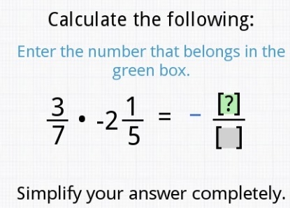 Will mark BRAIBLIEST for the correct answer! IT IS NOT -6/35... Already tried that-example-1