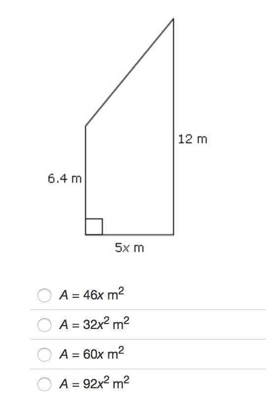 Identify the area of the trapezoid. Please help!-example-1