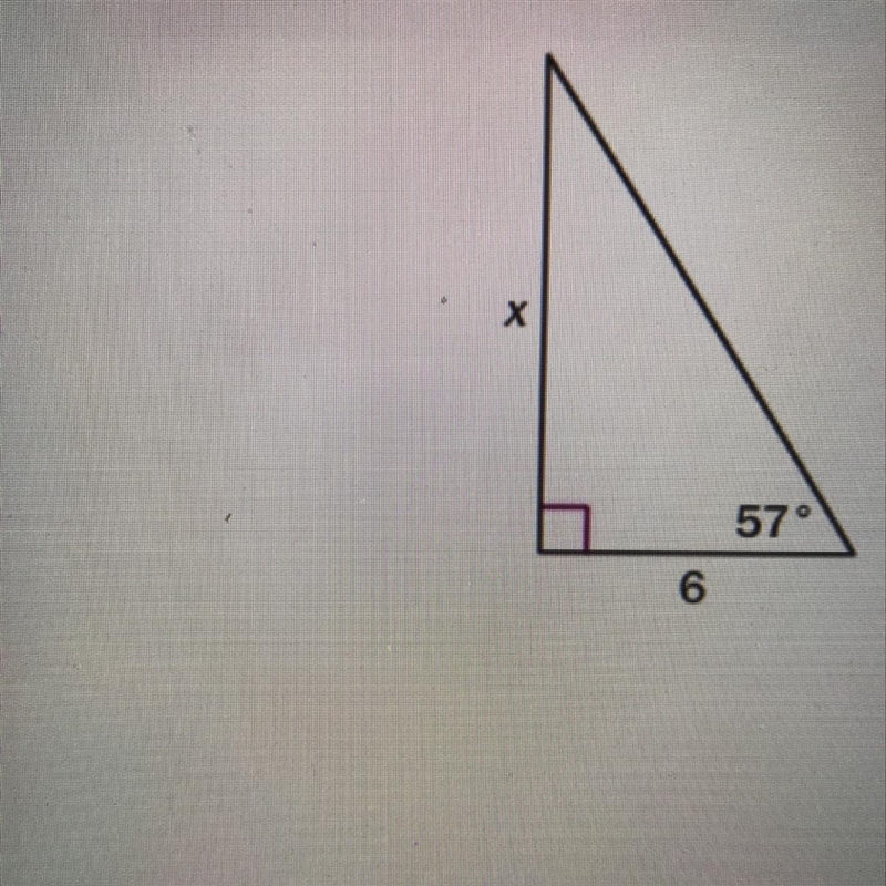 Find the value of x to the nearest tenth-example-1