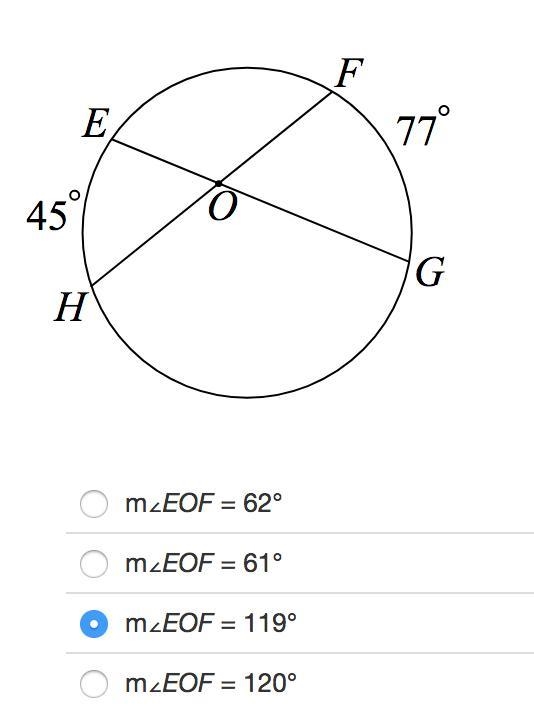 Identify m∠EOF. HELP PLEASE!! I don't understand!-example-1