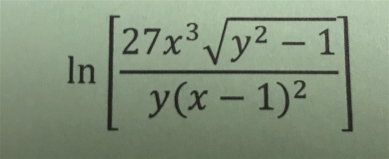 Expand the following logarithm completely-example-1