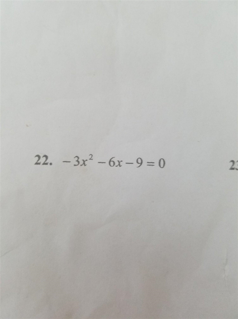 Solve each quadratic equation by completing the square. Give exact answers--no decimals-example-1