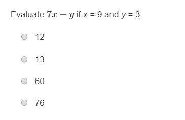 20 POINTS! 1. Evaluate the expression if s = 5 and t = 7. 4s + t 19 23 27 33-example-1