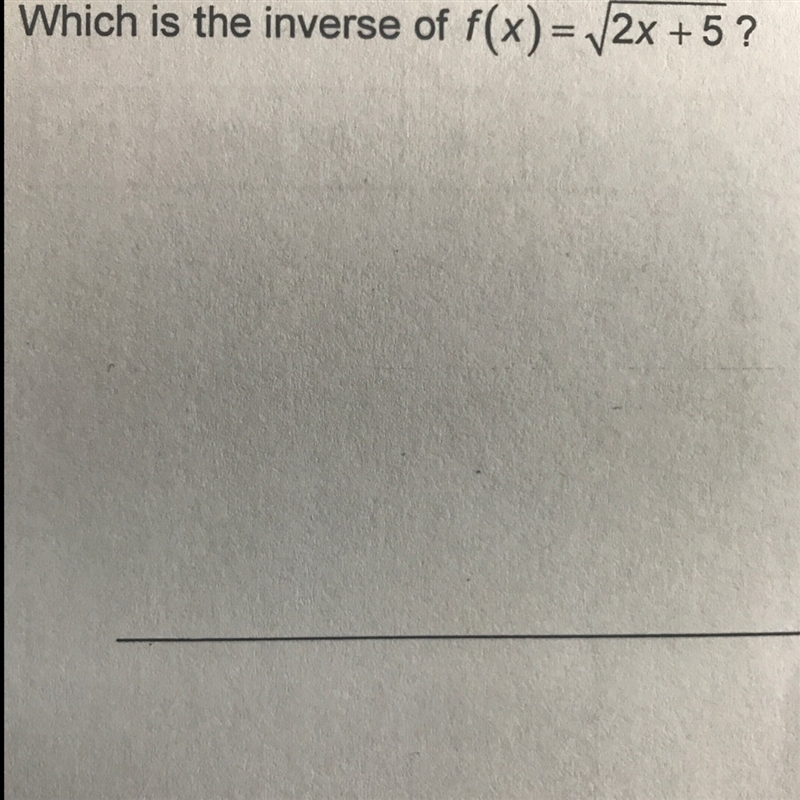 What’s the inverse? Can someone also show the steps?-example-1