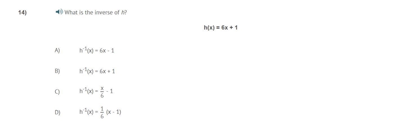 PLEASE HELP ASAP!!! CORRECT ANSWER ONLY PLEASE!!! What is the inverse of h?-example-1