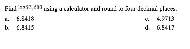 (6Q) Find the log .-example-1