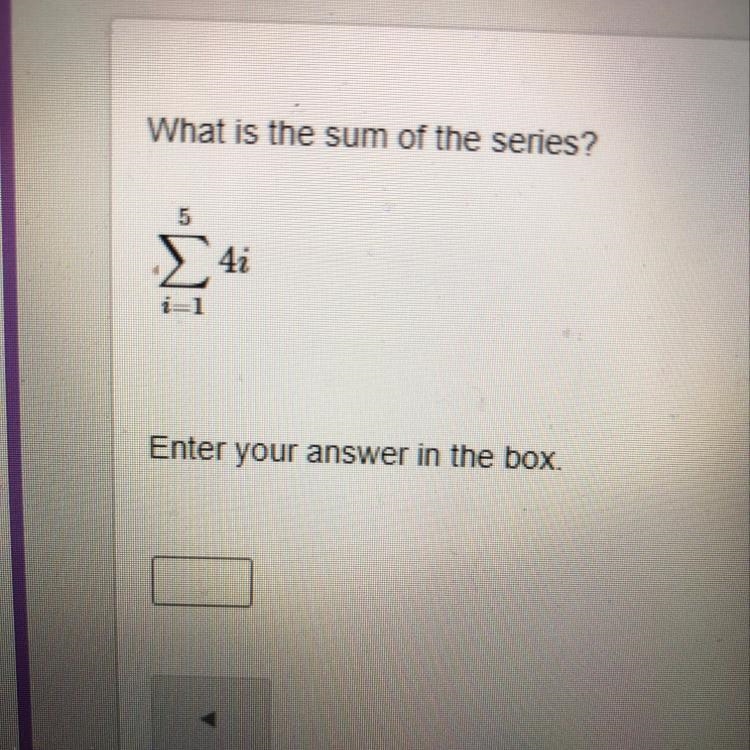 What is the sum of the series?-example-1