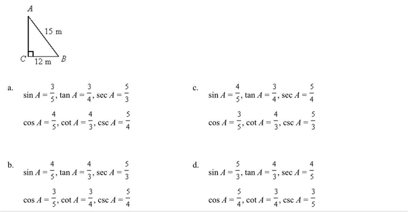 Solve the right angle (Picture provided)-example-1