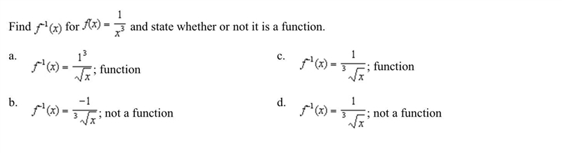 State whether it’s a function or not-example-1