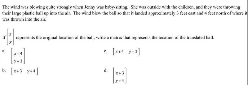 The wind was blowing quite strongly when Jenny was baby-sitting. She was outside with-example-1