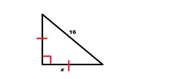 Find the length of each leg. Leave answer in simplest radical form. Question 28 options-example-1