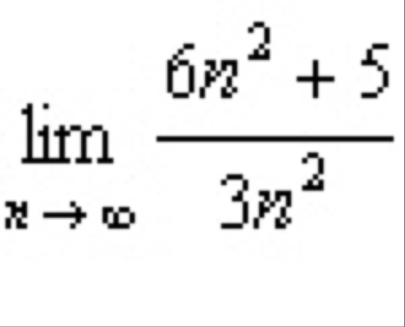 Evaluate the limit. Shown above a. 7/3 b. 2 c. 1/3 d. limit does not exist Please-example-1