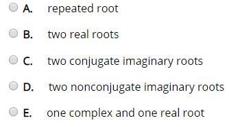 Without solving it, determine the nature of the roots of this equation: x2 + 3x – 4 = 0 Answers-example-1