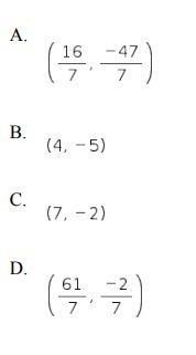 On a coordinate grid PQ , has the endpoints -P(-2, -11) ans Q(13,4) What is the location-example-1