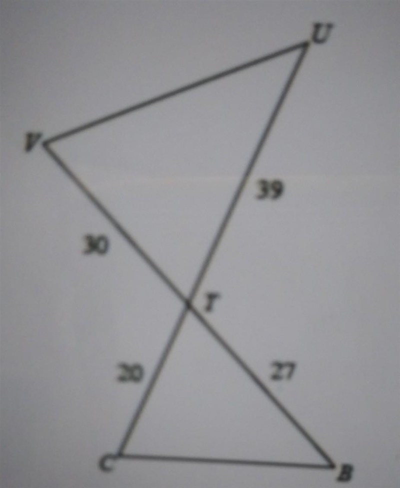 State of the triangles in each pair of similar. If so, State how you know they are-example-1