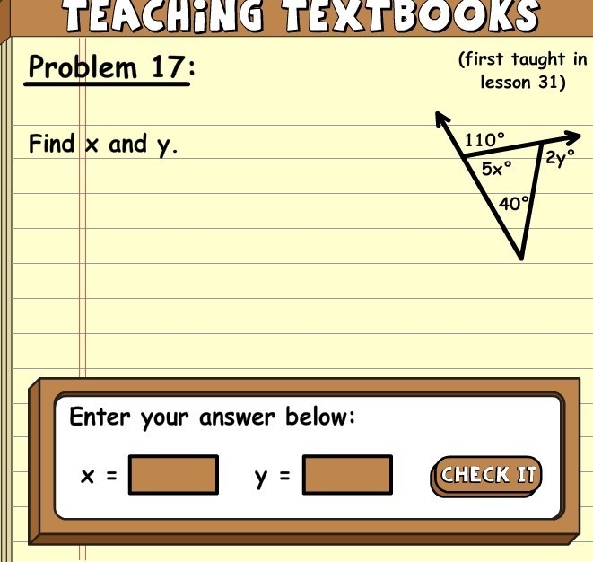 Find x and y of this shape.-example-1