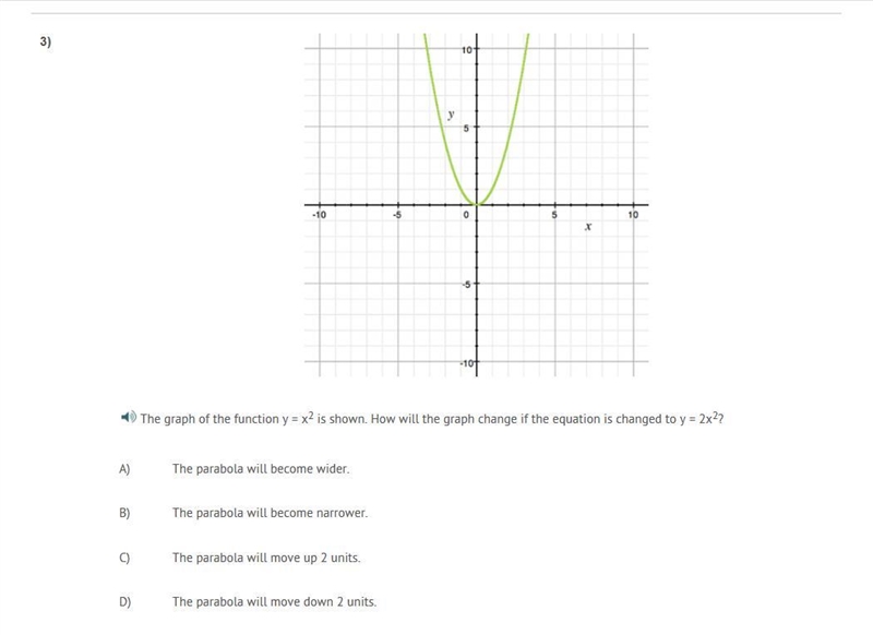 PLEASE HELP ASAP!!! CORRECT ANSWER ONLY PLEASE!!! The graph of the function y = x-example-1