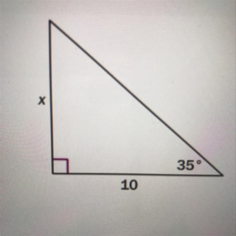 Find the value of x to the nearest tenth-example-1