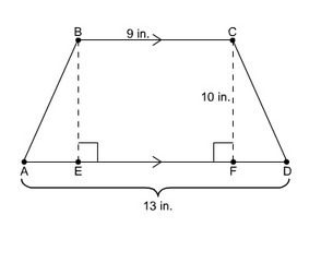 What is the area of this trapezoid? Show your work and explain how you solved using-example-1