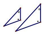 Which of the following would be the criterion for establishing similarity in the two-example-1