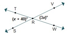 (15 points ) What is the value of x? 20 35 60 70-example-1