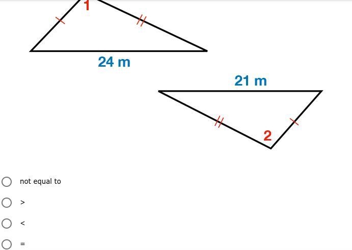 Which sign explains the relationship between m∠1 and m∠2 in the diagram?-example-1