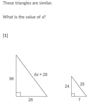 PICTURES ARE ATTACHED, PLEASE HELP :) Which pair of triangles are similar? (2nd picture-example-3