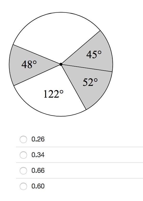 Use the spinner to identify the probability to the nearest hundredth of the pointer-example-1