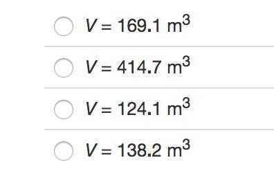 Identify the volume of a cone with radius 6 m and height 11 m. HELP PLEASE!!-example-1