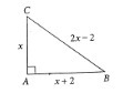 I NEED HELP PLZ ASAP!!!!! In right triangle ABCD above, x = A. 6 B. 8 C. 6√2 D. 10 E-example-1