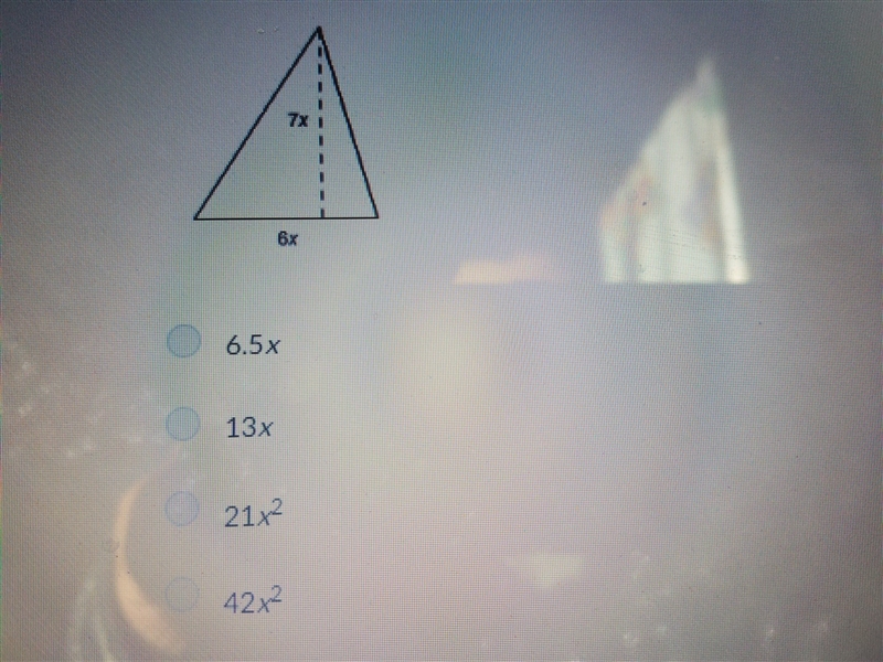 What is the area of the triangle?-example-1