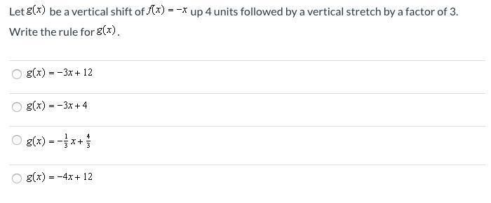 Nnnnneeedd help........................... Write a function that is shifted down 2 units-example-1