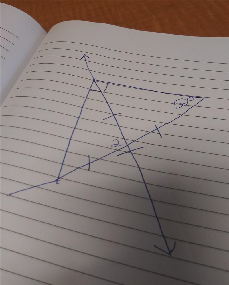 Find the value of x m<2= 7x + 13​-example-1