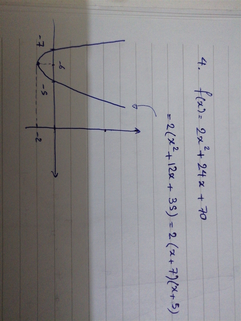 99 POINTS, NEED HELP WITH ALGEBRA 1. Use the parabola tool to graph the quadratic-example-3