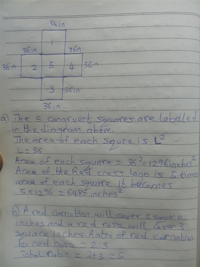 Geometry 3 part question Unit 6-example-1