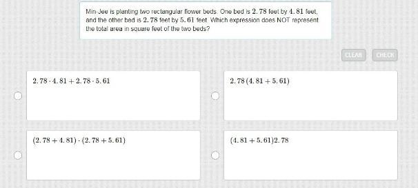 Min-Jee is planting two rectangular flower beds. One bed is 2.78 feet by 4.81 feet-example-1