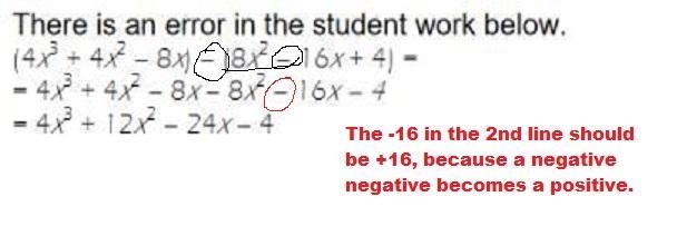 What is the error in the student work below?-example-1