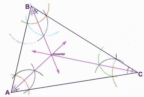 In triangle PQR, point X could represent _____. A) the incenter B) the centroid C-example-1