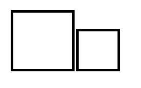 A square with the area of 18 cm^2 is placed beside a square with area 28 cm^2 write-example-1