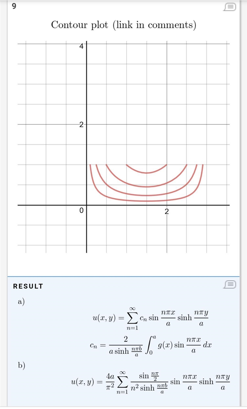 (a) Find the solution u(x,y)of Laplace’s equation in the rectangle 0 (b) Find the-example-5