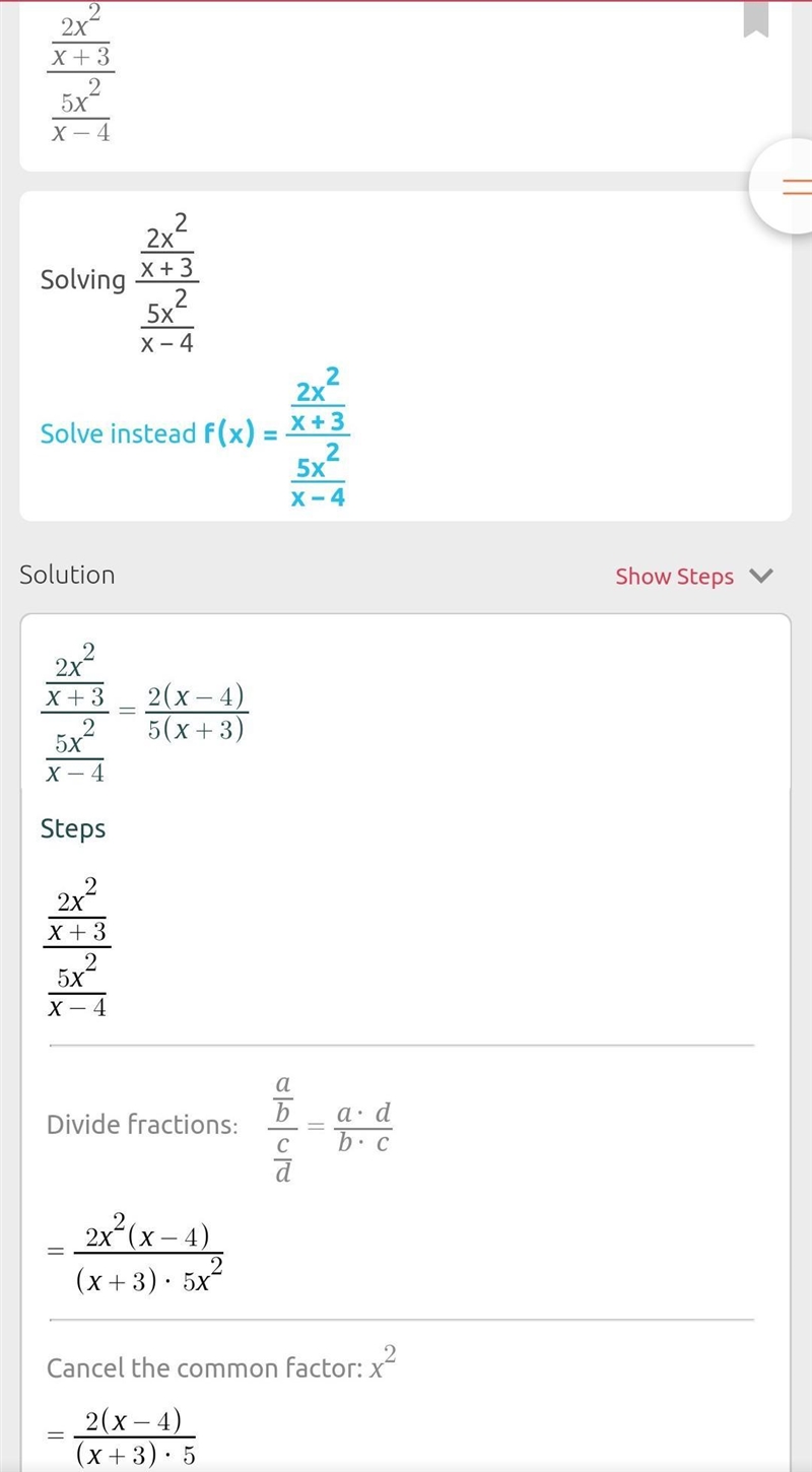 1.) Add. Wrote your answer in simplest form. 2x+15 / x^2+3x + x-6 / x^2+3x 2.) Add-example-4