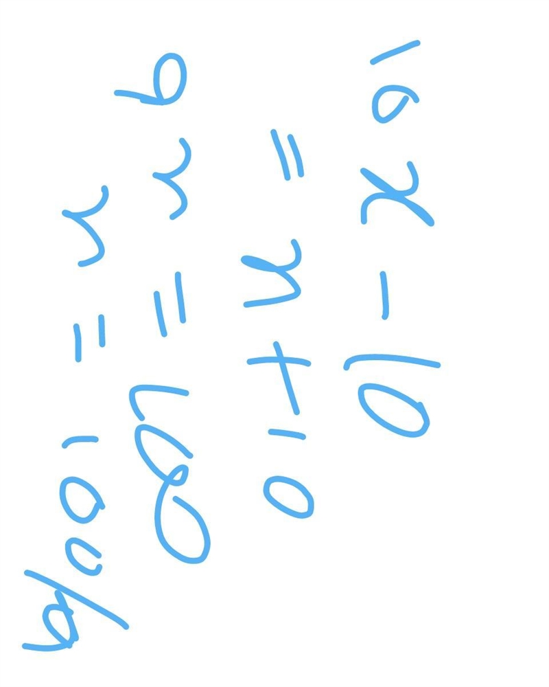 Find the solution to the equation graphically. 10x-10= x+10-example-1